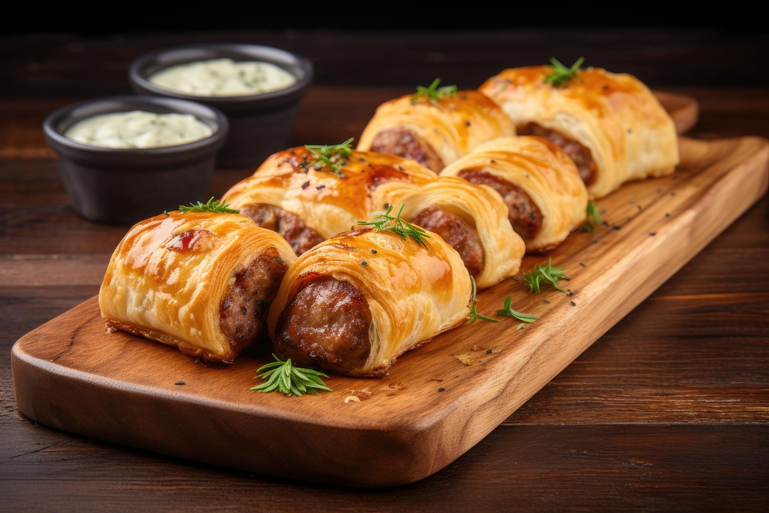 澳洲美食:香腸派皮捲